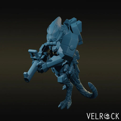 Lizardmen Support Miniature | B - Tabletop RPG & D&D miniature. Perfect for wargaming & collectors
