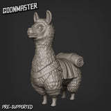 Llama Miniature | A - Tabletop RPG & D&D miniature. Perfect for wargaming & collectors
