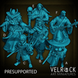 Mage Hero Player Miniature | Set of 6 - Tabletop RPG & D&D miniature. Perfect for wargaming & collectors