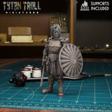 Male and Female Heros of the Races Miniature | Full Set All Models - Tabletop RPG & D&D miniature. Perfect for wargaming & collectors