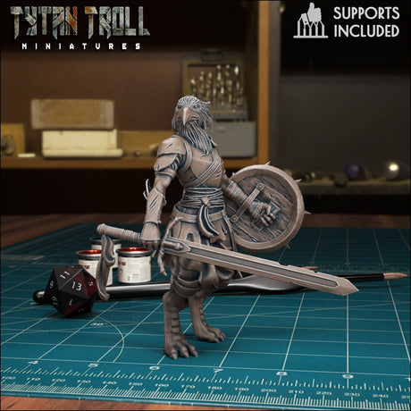 Male and Female Heros of the Races Miniature | Full Set All Models - Tabletop RPG & D&D miniature. Perfect for wargaming & collectors