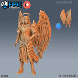 Male Angel Miniature | A - Tabletop RPG & D&D miniature. Perfect for wargaming & collectors
