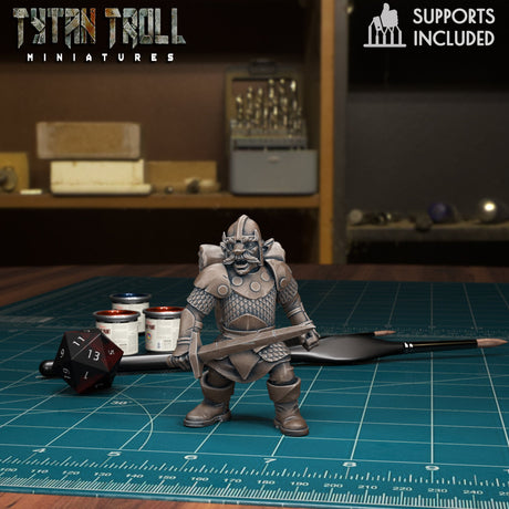 Male Heros of the Races Miniature | Gnome - Tabletop RPG & D&D miniature. Perfect for wargaming & collectors