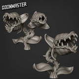 Man Eating Plant Miniature | Set of 2 - Tabletop RPG & D&D miniature. Perfect for wargaming & collectors