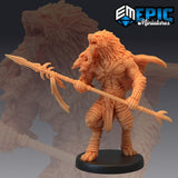 Man wolf Miniature | E0188 - Tabletop RPG & D&D miniature. Perfect for wargaming & collectors