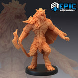 Man wolf Miniature | E0189 - Tabletop RPG & D&D miniature. Perfect for wargaming & collectors