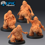 Mane Demon Miniature | Set of 4 - Tabletop RPG & D&D miniature. Perfect for wargaming & collectors
