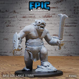 Marauder Troll Miniature | 3660 - Tabletop RPG & D&D miniature. Perfect for wargaming & collectors