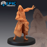 Masked Assassin Miniature | B - Tabletop RPG & D&D miniature. Perfect for wargaming & collectors
