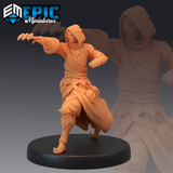 Masked Assassin Miniature | C - Tabletop RPG & D&D miniature. Perfect for wargaming & collectors