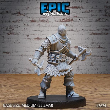 Masked Bandit, Nordic Warriors Miniature | 3674 - Tabletop RPG & D&D miniature. Perfect for wargaming & collectors