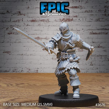 Masked Bandit, Nordic Warriors Miniature | 3676 - Tabletop RPG & D&D miniature. Perfect for wargaming & collectors