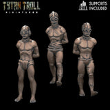 Masked Bundle Miniature | Set of 3 - Tabletop RPG & D&D miniature. Perfect for wargaming & collectors