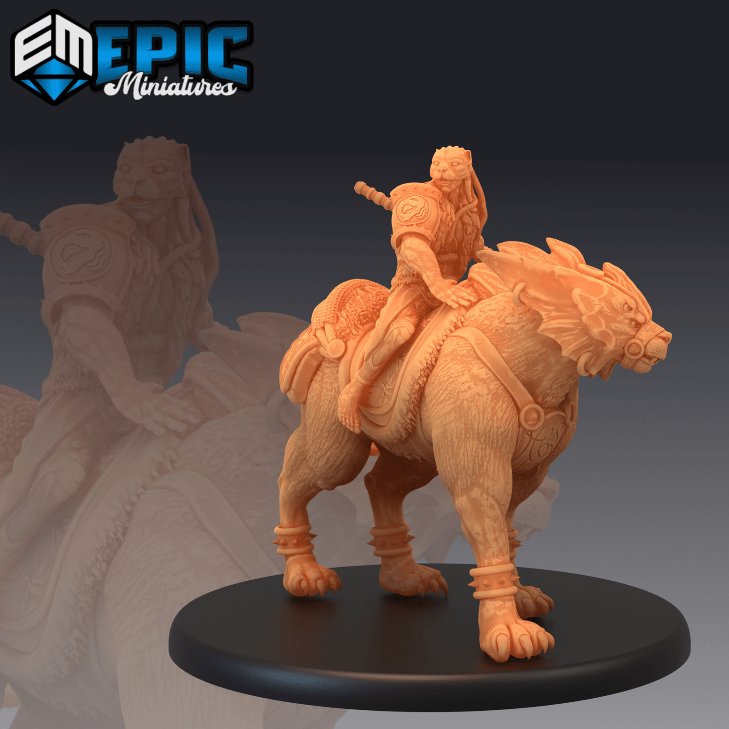 Masked Hunter Miniature - A - 28mm