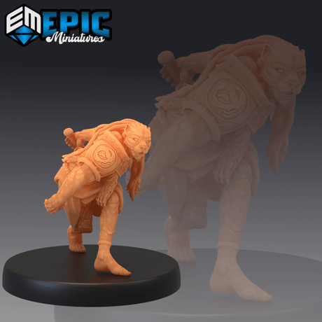 Masked Hunter Miniature | C - Tabletop RPG & D&D miniature. Perfect for wargaming & collectors