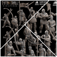 Massive Guard Miniature | Full Set All Models - Tabletop RPG & D&D miniature. Perfect for wargaming & collectors