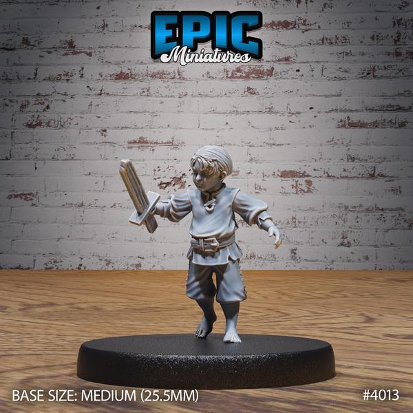 Medieval NPC Miniature - 4013 - 32mm