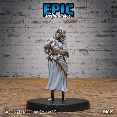 Medieval NPC Miniature | 4015 - Tabletop RPG & D&D miniature. Perfect for wargaming & collectors