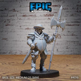 Medieval NPC Miniature | 4016 - Tabletop RPG & D&D miniature. Perfect for wargaming & collectors