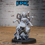 Medusa Miniature | 4333 - Tabletop RPG & D&D miniature. Perfect for wargaming & collectors