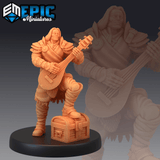 Mercenaries Miniature | D - Tabletop RPG & D&D miniature. Perfect for wargaming & collectors