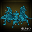 Mercenary Bounty Hunter Squad Miniature | Set of 6 - Tabletop RPG & D&D miniature. Perfect for wargaming & collectors