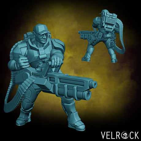 Mercenary Miniature | B - Tabletop RPG & D&D miniature. Perfect for wargaming & collectors