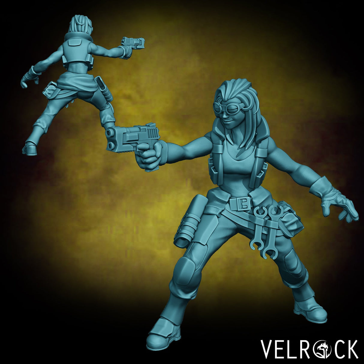 Mercenary Miniature | H - Tabletop RPG & D&D miniature. Perfect for wargaming & collectors