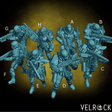 Mercenery, Bounty hunters Miniature | Set of 8 - Tabletop RPG & D&D miniature. Perfect for wargaming & collectors