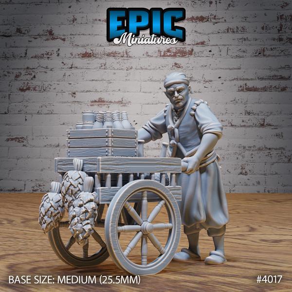 Merchants Miniature | 4017 - Tabletop RPG & D&D miniature. Perfect for wargaming & collectors