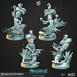 Merkyes Coral Snipers Miniature | A - Tabletop RPG & D&D miniature. Perfect for wargaming & collectors