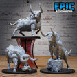 Metal Bull Gorgon Miniature | Full Set All Models - Tabletop RPG & D&D miniature. Perfect for wargaming & collectors