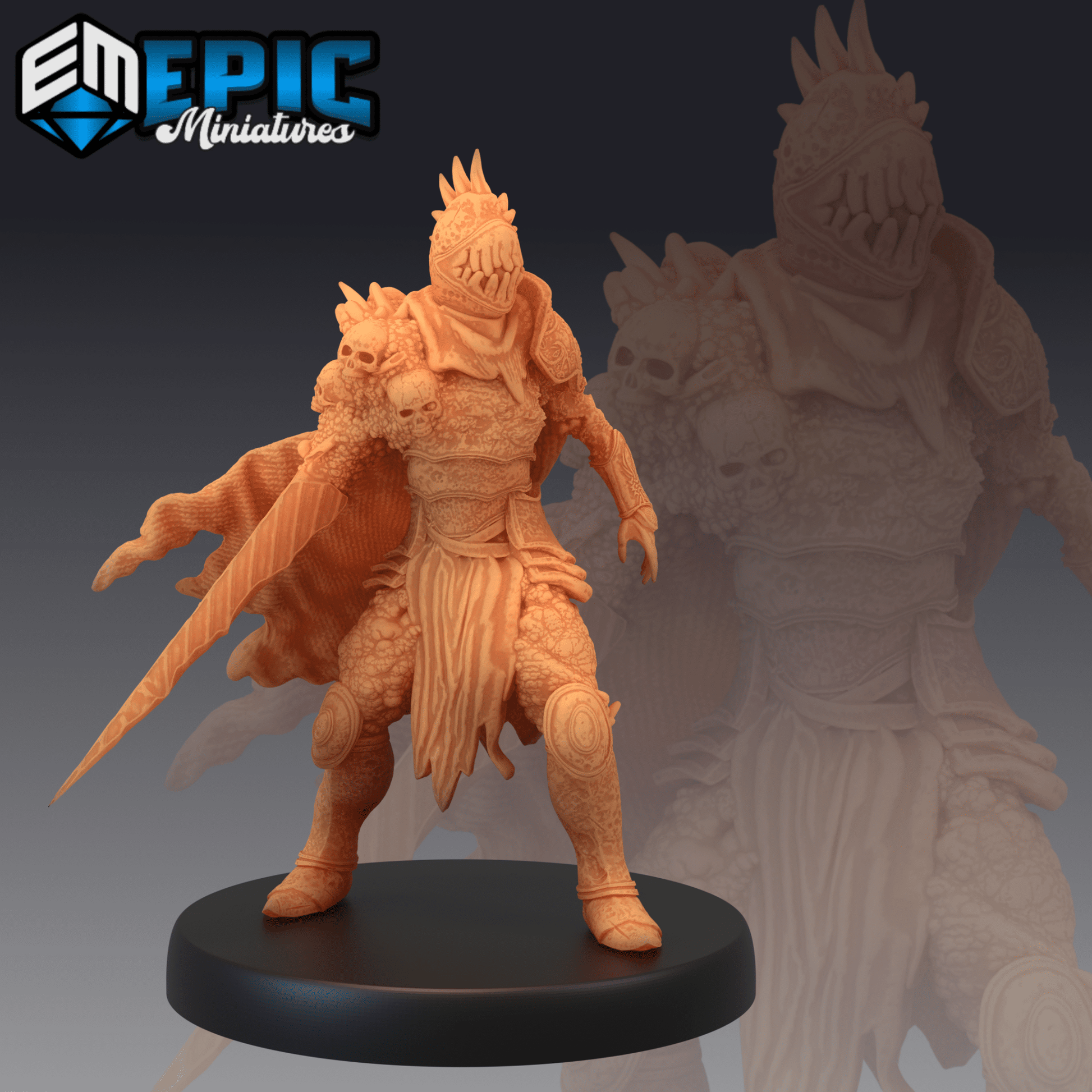 Mimic Knight Miniature - A - 28mm