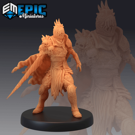Mimic Knight Miniature | A - Tabletop RPG & D&D miniature. Perfect for wargaming & collectors