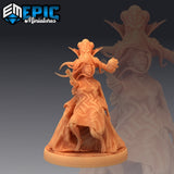 Mind Eater, Mindflayer Miniature | 758 - Tabletop RPG & D&D miniature. Perfect for wargaming & collectors