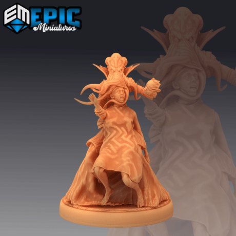 Mind Eater Miniature | C - Tabletop RPG & D&D miniature. Perfect for wargaming & collectors