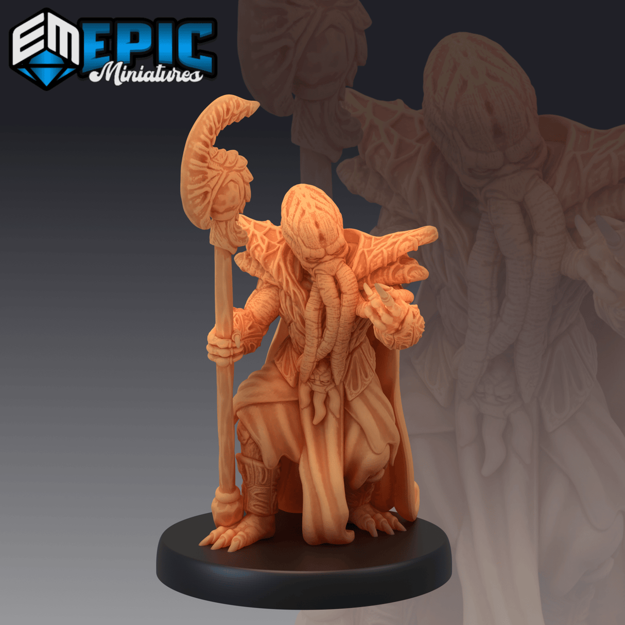 Mind Eater Miniature set | F - Tabletop RPG & D&D miniature. Perfect for wargaming & collectors
