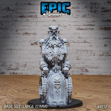 Mind Emperor Miniature | 4512 - Tabletop RPG & D&D miniature. Perfect for wargaming & collectors