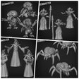 Mind flayer bundle Miniature | 28mm - Tabletop RPG & D&D miniature. Perfect for wargaming & collectors