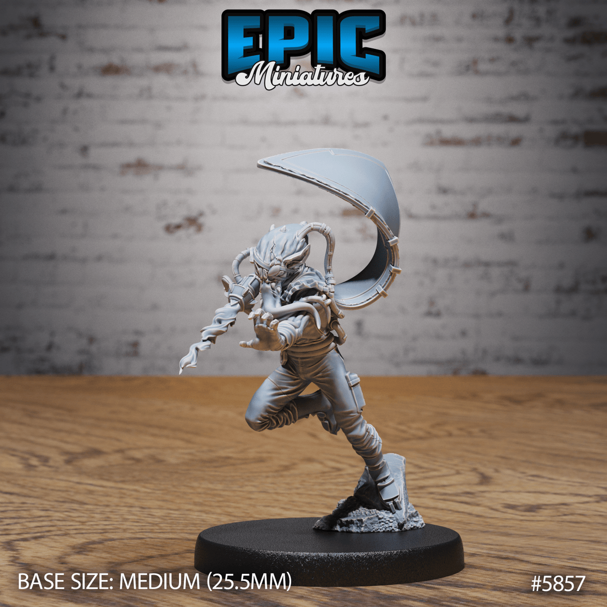 Mind Vagabond Miniature | C - Tabletop RPG & D&D miniature. Perfect for wargaming & collectors