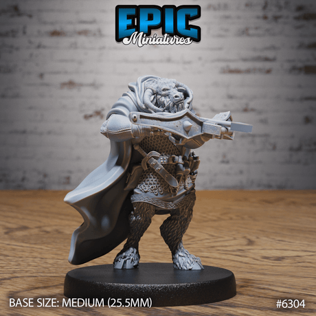 Minotaur Adventure Miniature | A - Tabletop RPG & D&D miniature. Perfect for wargaming & collectors