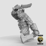 Minotaur Miniature Duelwielding | A - Tabletop RPG & D&D miniature. Perfect for wargaming & collectors