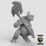 Minotaur Miniature | C - Tabletop RPG & D&D miniature. Perfect for wargaming & collectors