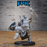 Minotaur Paladin, Warrior Miniature | 4367 - Tabletop RPG & D&D miniature. Perfect for wargaming & collectors