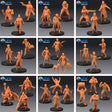 Modern Encounter and NPC Miniature | Set of 29 - Tabletop RPG & D&D miniature. Perfect for wargaming & collectors