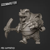 Mole Folk Miniature | F - Tabletop RPG & D&D miniature. Perfect for wargaming & collectors