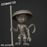 Monkey Folk Miniature | D - Tabletop RPG & D&D miniature. Perfect for wargaming & collectors