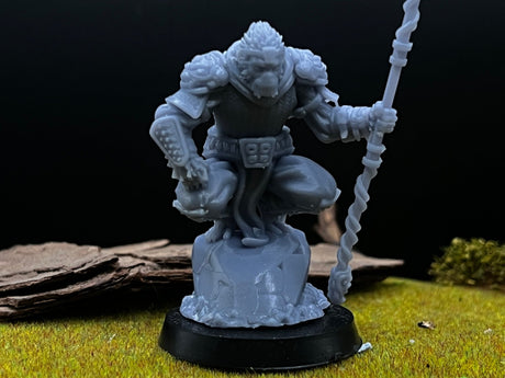 Monkey King Miniature | Set of 3 - Tabletop RPG & D&D miniature. Perfect for wargaming & collectors