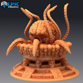 Mother Brain Miniature | 770 - Tabletop RPG & D&D miniature. Perfect for wargaming & collectors