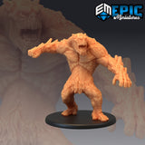 Mountain Troll Miniature | D - Tabletop RPG & D&D miniature. Perfect for wargaming & collectors
